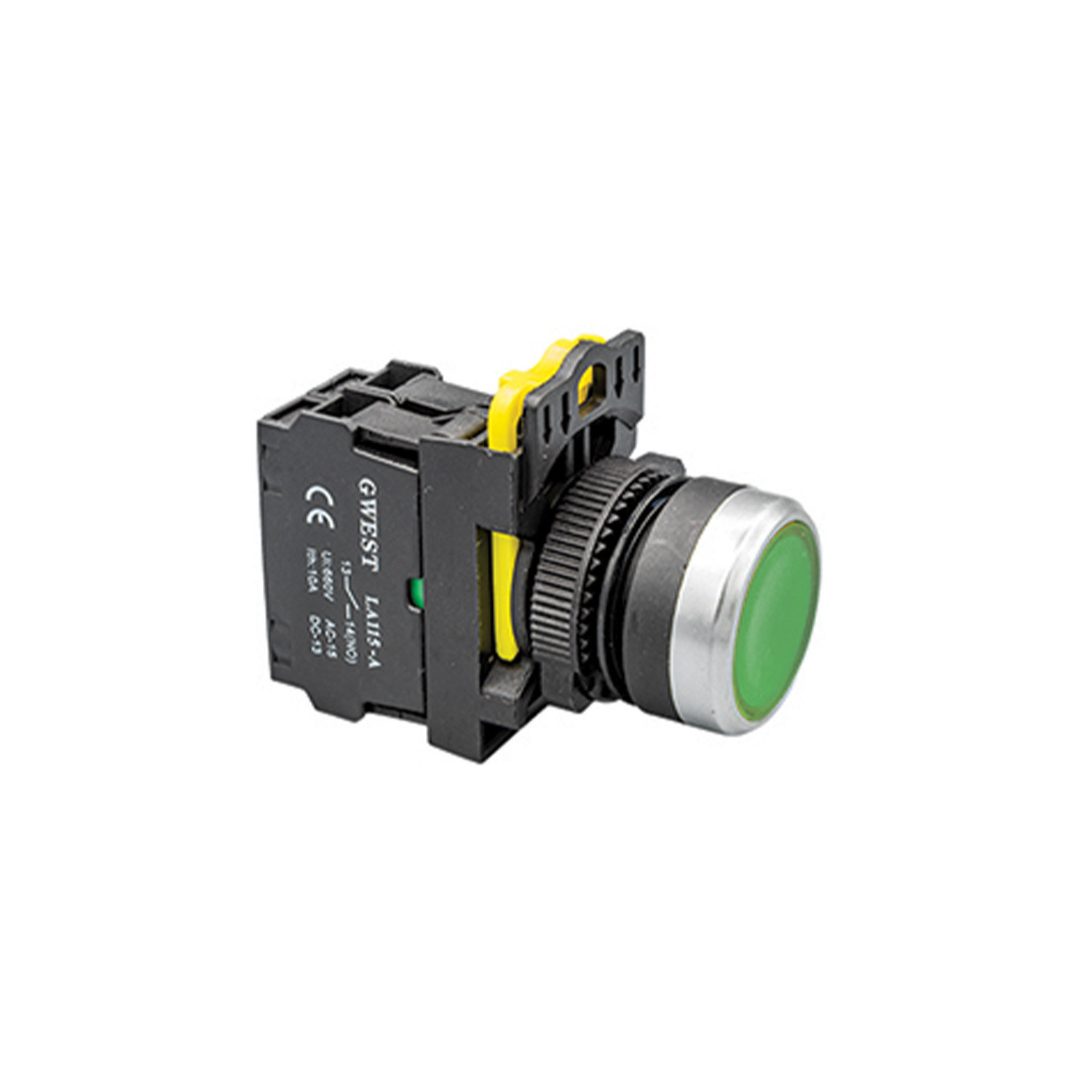 A5-10D-110 (YEŞİL) 110V. LED IŞIKLI START BUTON - Güven Elektrik