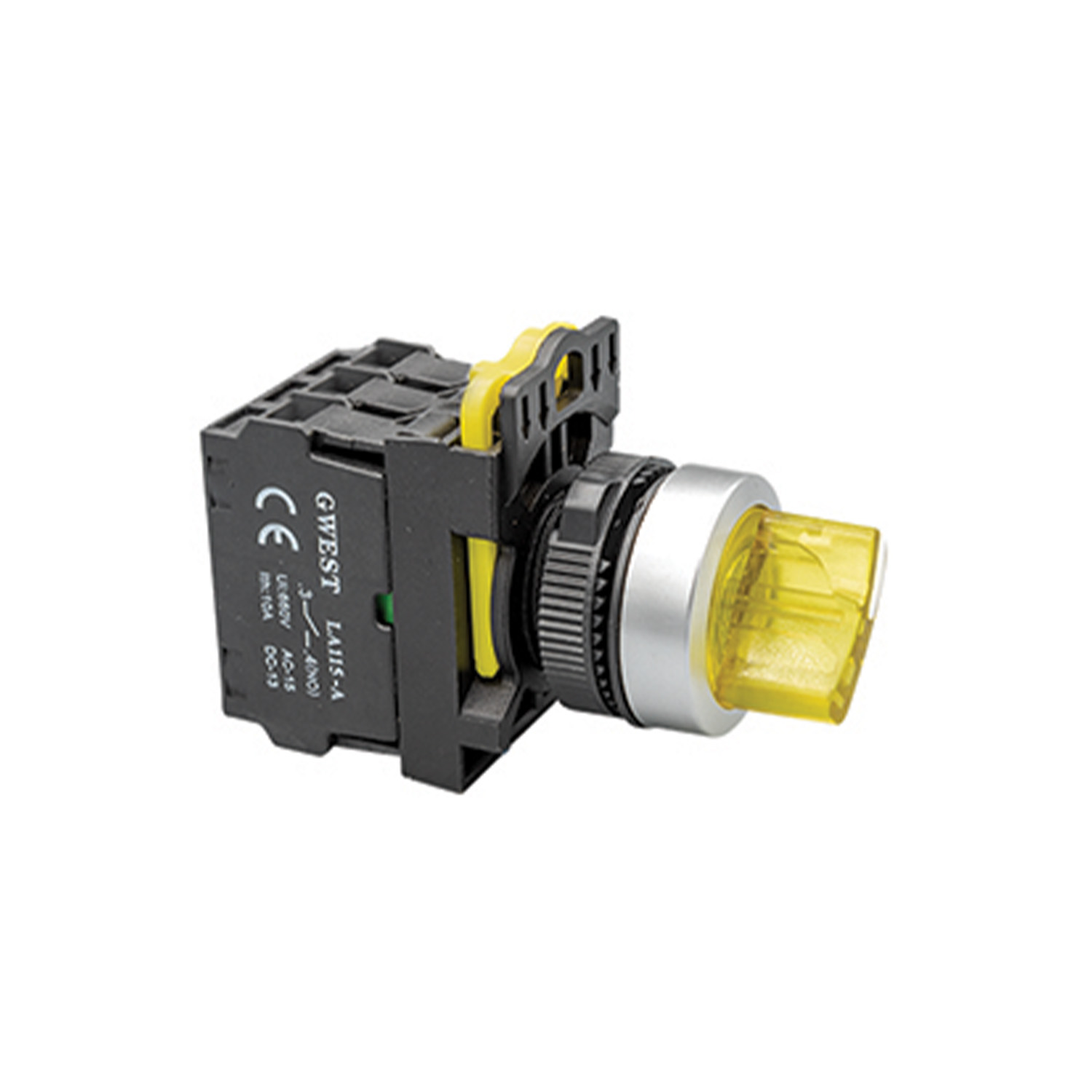 A5-21XSD (SARI) 220V. LED IŞIKLI ( 1-0-2 )  - Güven Elektrik