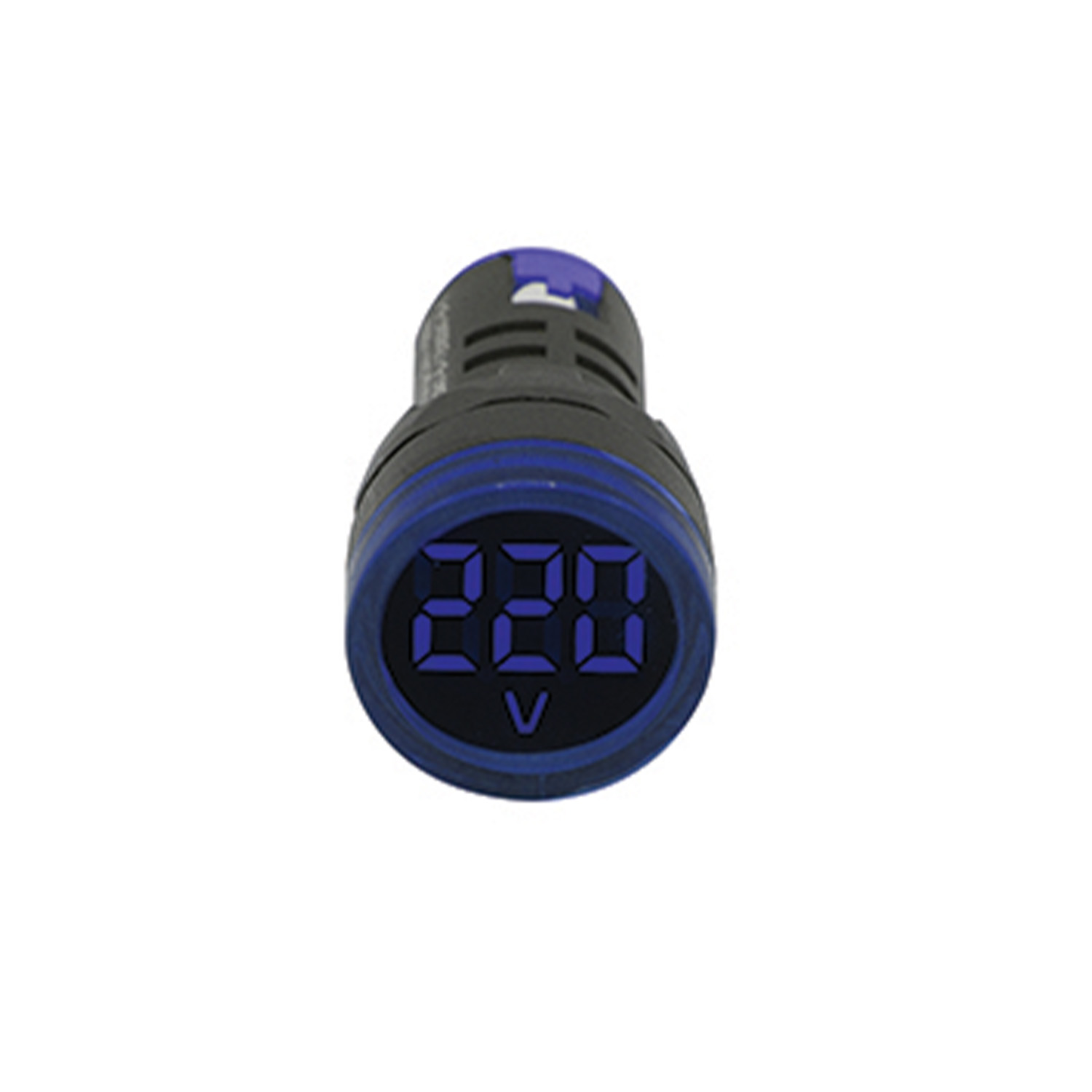 22mm MAVİ 24V-550V VOLTMETRE - Güven Elektrik